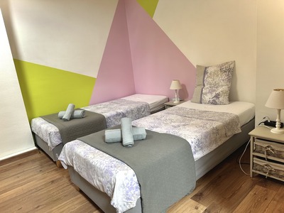 Chambre 2 lit simple Ty Kreiz